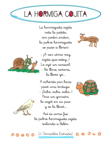 CANCIONES DE LA HORMIGUITA canciones de la hormiguita: